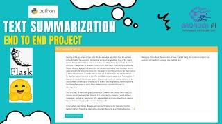End to End Text Summarization Project using Flask and HuggingFace Pegasus Transformer