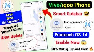 Vivo/IQoo me Background Stream Not Working Problem | Enable Background Stream Features in Vivo Phone