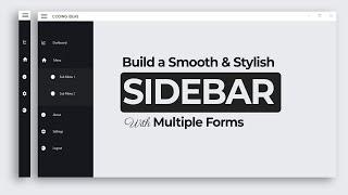 Step-by-Step Guide to Building a Smooth and Stylish Sidebar in Windows Form using C#