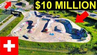 $10 MILLION DOLLAR SKATEPARK in SWITZERLAND!