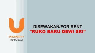 Disewakan Ruko Baru Dewi sri -   kuta | sewa ruko di Dewi Sri bali