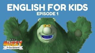 Learn English For Kids. Muzzy In Gondoland - Ep 1 of 12 English lessons for kids by the BBC's Muzzy