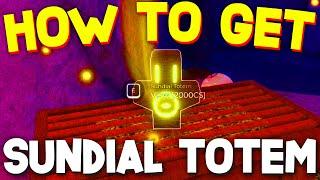 How To GET SUNDIAL TOTEM in FISCH! FISCH SUNDIAL TOTEM! ROBLOX