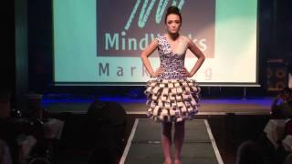 MindWorks Marketing dress by Dumpster Couture