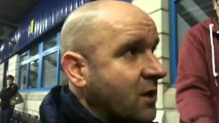 Neil Young post match Tranmere