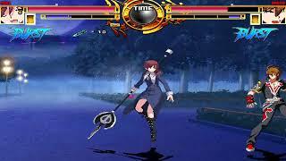 NICK54222 MUGEN: Noel VS Naoto Kurogane