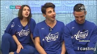 Andreas,Riccardo e Cosimo fanno uno scherzo a Federica - Amici 16