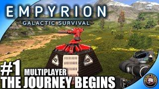 Empyrion Galactic Survival Let's Play - Ep01 - The Journey Begins - Multiplayer Gameplay