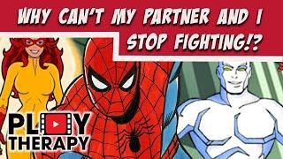 Therapist explains RELATIONSHIP CONFLICT using a SPIDER-MAN cartoon from the 80’s