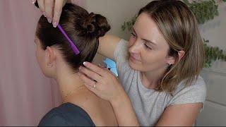 ASMR Perfectionist Clean Girl Slick Bun | Mini Combing, Finishing Touches, Perfecting