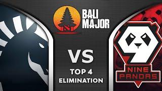 LIQUID vs 9 PANDAS - TOP 4 ELIMINATION - BALI MAJOR 2023 Dota 2 Highlights