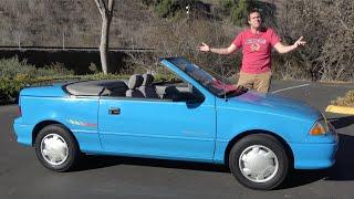 The Geo Metro Convertible Was a Hilariously Pathetic 50-Horsepower Economy Car