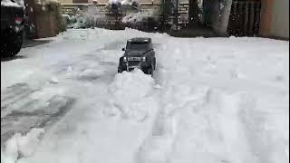 la neve è  arrivata !