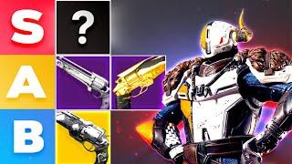 Ranking Every HAND CANNON in a Tier List