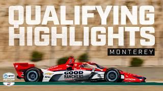 Qualifying Highlights | 2024 Firestone Grand Prix of Monterey at Laguna Seca | INDYCAR