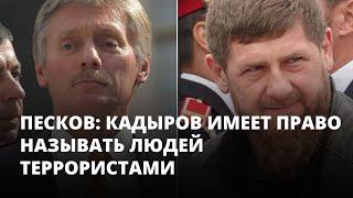 Песков: Кадыров имеет право называть людей террористами. Майкл говорит