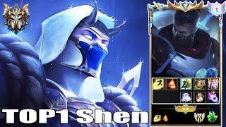 Wild Rift Shen - Top 1 Shen Gameplay | Rank Sovereign