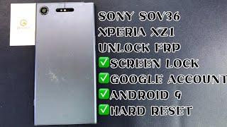 SONY SOV36 /XPERIA XZ1 UNLOCK FRP｜ANDROID 9｜SCREEN LOCK ｜GOOGLE ACCOUNT｜HARD RESET