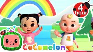 If You're Happy and You Know | CoComelon | Sing Along for Kids | Moonbug Kids Express Yourself!