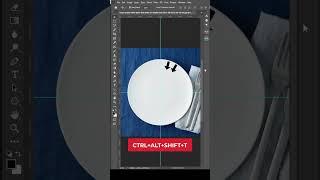 How to Duplicate Objects Around a Circle Photoshop Tutorial (FAST & EASY) #shorts #photoshop #adobe