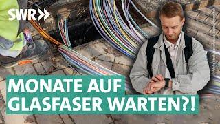 Glasfaser – wenn sich der versprochene Ausbau verzögert | Marktcheck SWR