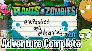 PvZ Expanded & Enhanced v2.0 by "Raducu": Adventure Complete (without lawn mower)