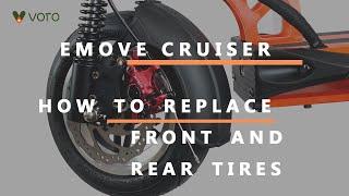 How to replace a tubeless tire - EMOVE Cruiser Electric Scooter Tutorial