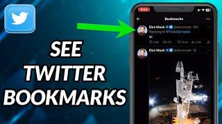 How To See Twitter Bookmarks
