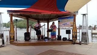 Johnny Marquez & Jen At The Bait House River Bar