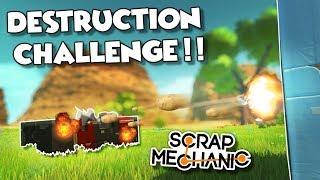 SPUD GUN TANK BATTLE! - Scrap Mechanic Multiplayer Monday