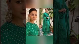 Bollywood actress Aliabhatt in salwar and anarkali suits