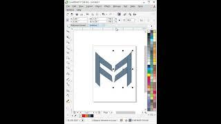 Letter MF Create Logo Design #shortsvideo  #viral #logodesign #logodesigner #logo