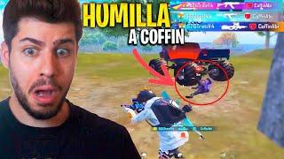 ESTE JUGADOR DESTROZA 3 VECES  a COFFIN en PUBG MOBILE!