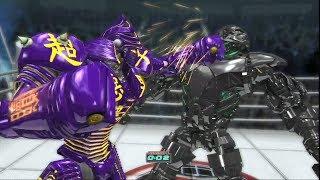 REAL STEEL THE VIDEO GAME [XBOX360/PS3] - BEATING ZEUS vs NOISY BOY