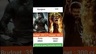 KANGUVA VS Leo which is the favorite movie is #KANGUVA # Leo  short video #