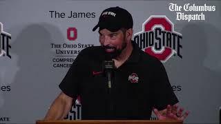 Ohio State football coach Ryan Day press conference: Will Howard's debut, Archie Griffin's return