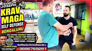 Franklin Joseph Krav Maga Self Defense in Bengaluru ~ Warmup Multiple Attackers Drill A361 #KravMaga