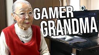 90 Year Old Gamer Grandma Plays GTA