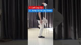 (Jung Kook) 'Standing Next to You' Footwork Tutorial #shorts