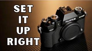 The Ultimate Fujifilm X-T50 AUTOFOCUS & Setup Guide! Set it up right!