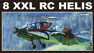 World's Largest RC Helicopter / Biggest XXL Heli / Top 8