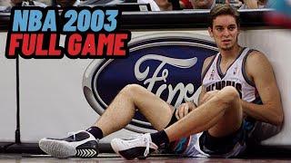 2003 NBA/ Memphis Grizzlies VS New Orleans Hornets (FULL GAME)