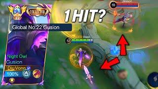 Gusion Users, Do This COMBO 1 HIT DELETE Easily With BEST BUILD & EMBLEM