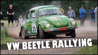 VW Beetle Rallying - Boxer Engine Sound!