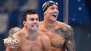 Caeleb Dressel, Team USA win gold in 4x100m men's freestyle relay | Tokyo Olympics | NBC Sports