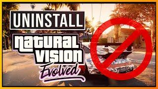 How to Uninstall NVE (Quick & Easy 2021) GTA 5  / FiveM