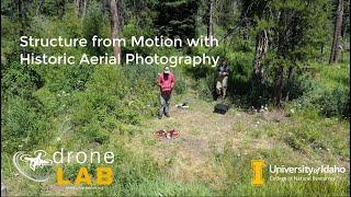 Structure from Motion with Historic Aerial Photography