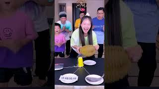 Blind Rope Pulling Challenge#Funnyfamily#Partygames#Shorts#Challenge