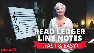 Read Piano Ledger Line Notes (Fast & Easy)