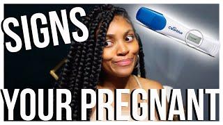 Symptoms of Pregnancy FIRST WEEKS! Signs to look out for + How I Knew! 